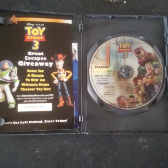 Toy Story 3 (dvd 2010) by Tom Hanks, Tim Allen, Joan Cusack, - Picture 3 of 3